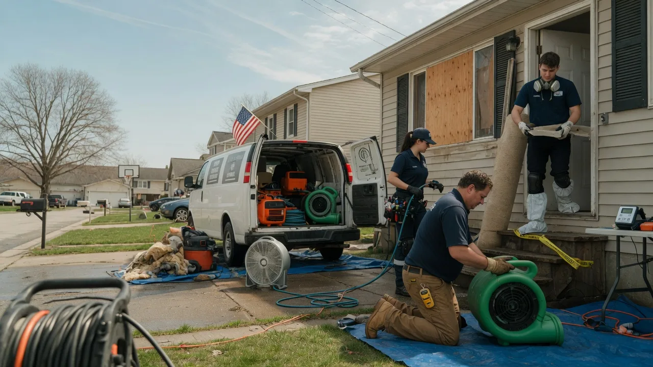 Water Damage Restoration in Erwin, NC near me